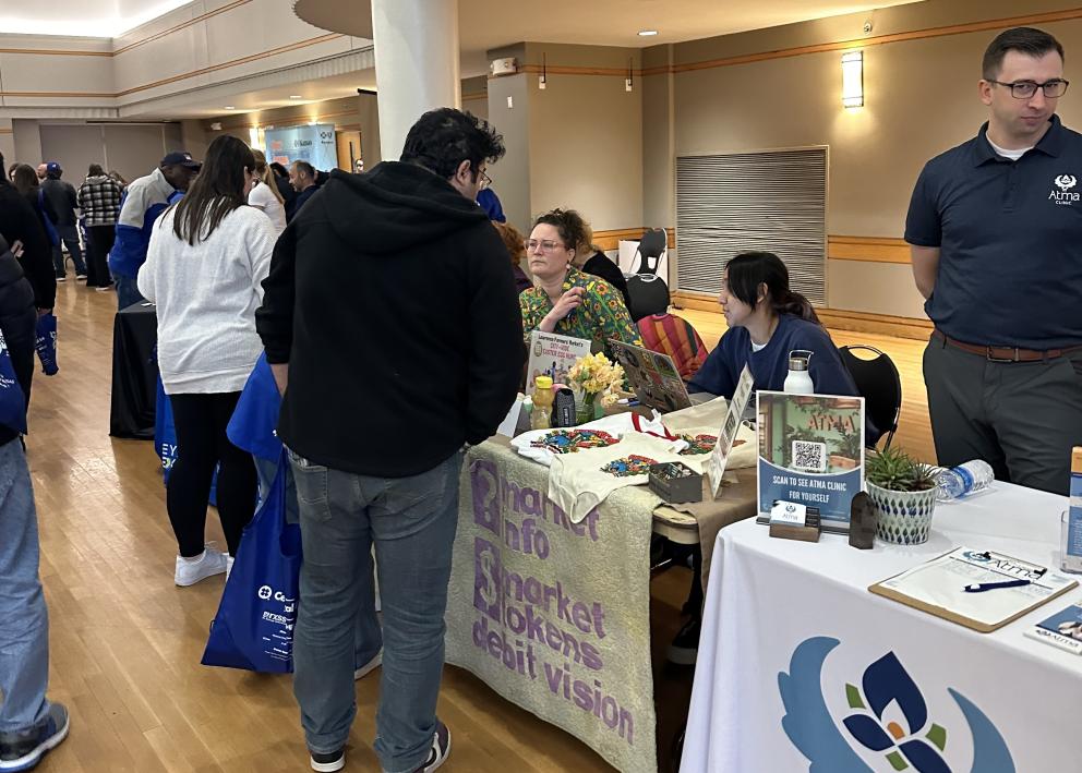 Lawrence Farmers Market Table