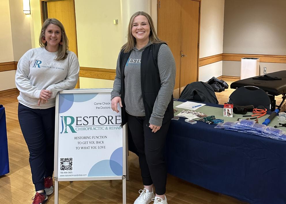 Representatives from Restore Chiropractice and Rehab Services